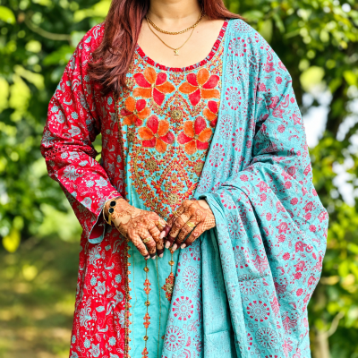 Premium Cotton Three-Piece Collection
